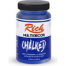Mbb E-Ticaret Rıch Chalked Akr. Boya 250 cc 4556 Ultramarine
