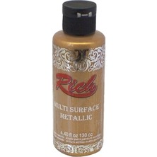 Mbb E-Ticaret Rıch Multi Metalik Akrilik Boya 03721 Bronz 120 cc