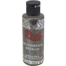 Mbb E-Ticaret Rıch Multi Metalik Akrilik Boya 03723 Taş Gri 120 cc
