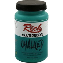 Mbb E-Ticaret Rıch Chalked Akr. Boya 250 cc 4566 Royal Yeşili