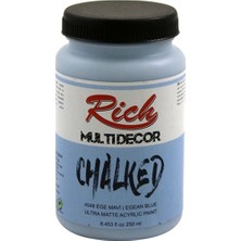 Mbb E-Ticaret Rıch Chalked Akr. Boya 250 cc 4548 Ege Mavi