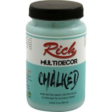 Mbb E-Ticaret Rıch Chalked Akr. Boya 250 cc 4546 Retro Mavi