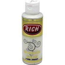 Mbb E-Ticaret Rıch 0730 Metalik Akrilik Boya Inci 120 cc 03960