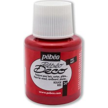 Mbb E-Ticaret Pebeo 205/24 Deco Mat Tahta Boyası 110 Ml. Şişe-(***6 Adet***)