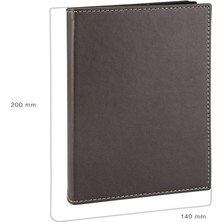 Mbb E-Ticaret 2k 4006K Kahve Hesap Kutusu 14X20 Suni Deri
