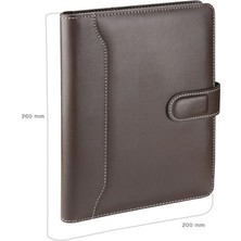 Mbb E-Ticaret 2k 4531 Kahve organizer Ajanda Kılıflı Tarihsiz Çizgili 160 Yaprak 17X24 Defterli Dilli Mıknatıslı Rainbow Vegan 20X26 cm