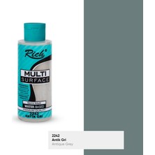 Mbb E-Ticaret Rıch Multi Akrilik Boya 2242 Antik Gri 120 cc