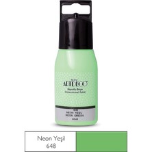 Mbb E-Ticaret Artdeco Y-042C-648 Boyutlu Boya 60 ml Neon Yeşil
