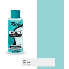Mbb E-Ticaret Rıch Multi Akrilik Boya 2278 Mint Yeşili 120 cc
