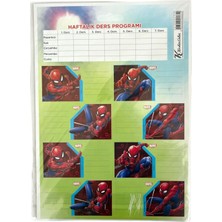 Mbb E-Ticaret Keskin Spider-Man Ders Prog. Etiket 3'lü Pk:50'li *400 ^