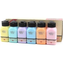 Mbb E-Ticaret Artdeco Akrilik Boya 75 ml Pastel Renkler 6 Lı Set