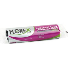 Mbb E-Ticaret Florex Çöp Torbası End.jumbo Boy Siyah 10 Lu  ÇT514S-(***12 Adet***)