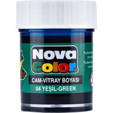Mbb E-Ticaret Nova Color Cam Boyası Yeşil Su Bazlı NC-152-(***1 Adet***)