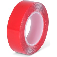 Mbb E-Ticaret Yıldızlar 18X2 Şeffaf Çift Taraflı Silikon Bant Byb-61-(***12 Adet***)