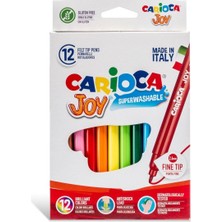 Mbb E-Ticaret Carıoca Joy 12 Renk Yıkanabilir Keçeli Kalem 40614