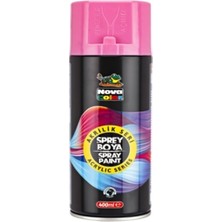 Mbb E-Ticaret Nova Color Akrilik Sprey Boya 400 ml -Pembe