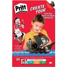 Mbb E-Ticaret Pritt 1909790 Maket Korsan Gemi-(***3 Adet***)