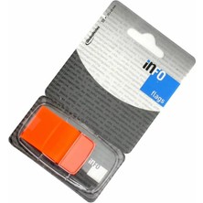 Mbb E-Ticaret Info Notes 25X43 Sayfa Ayraç Postit Turuncu 772812