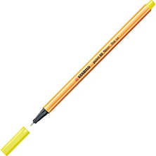 Mbb E-Ticaret Stabılo 88/024 Floresan Sarı Kalem-(***9 Adet***)