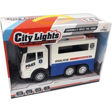 Mbb E-Ticaret Ctoy Işıklı ve Sesli Pilli Polis Kamyon 89-302A