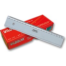 Mbb E-Ticaret Yıldızlar 20 Cm. Lüx Büro Cetveli Kod 060-(***9 Adet***)