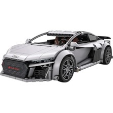 Mbb E-Ticaret Vagon Lıfe Cada  Audi R8 536 Parça Block Oyuncak C57012W