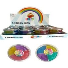 Mbb E-Ticaret Sino SLM0038 4 Renk Rainbow Slime 100GR 36'lı
