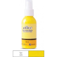 Mbb E-Ticaret Artdeco Sprey Kumaş Boyası 100 ml Sarı 1201