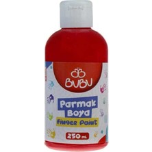 Mbb E-Ticaret Bu-Bu Parmak Boyası 250 Ml. Kırmızı BUBU-PAR013-(***12 Adet***)