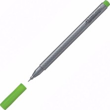 Mbb E-Ticaret Faber Grıp Finepen 0,4mm Çim Yeşili 151666-(***6 Adet***)