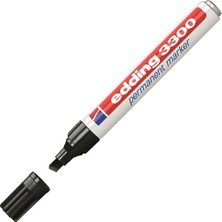 Mbb E-Ticaret Edding 3300 Siyah Permanent Marker Kalem 2200