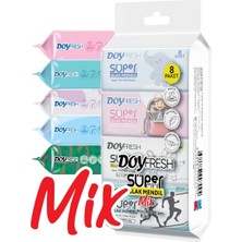 Mbb E-Ticaret Doyfresh Mini Islak Cep Mendil 8 Li-(***3 Adet***)