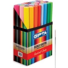 Mbb E-Ticaret Gıpta Renkli Rulo Oluklu Karton 9121-(***6 Adet***)