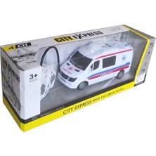 Mbb E-Ticaret Ctoy Uzaktan Kumandalı Işıklı ve Sesli Ambulans 1:32 HT148