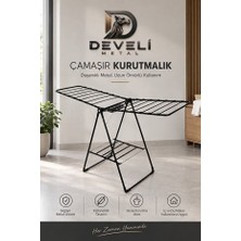 Develi Metal Çamaşır Kurutmalık Ekstra Sağlam Kurutma Askısı