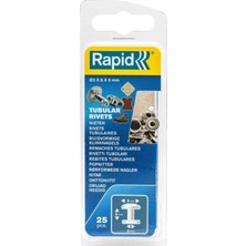 Mbb E-Ticaret Rapid 5000415 Boru Perçin 8X3X9MM Çap 8x3 25 Adet