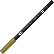 Mbb E-Ticaret Tombow Dual Brush Pen Green Ochre T-076