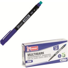 Mbb E-Ticaret Mikro MK-419 S Mavi Permanent Kalem-(***1 Adet***)