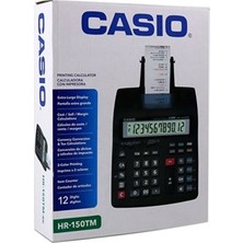 Mbb E-Ticaret Casıo HR-150 Rc Şeritli Hesap Makinesi 12 Hane