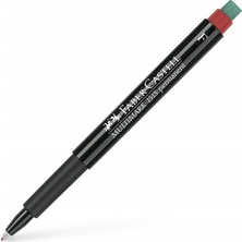 Mbb E-Ticaret Faber (F) Kırmızı Permanent Kalem 151321-(***12 Adet***)