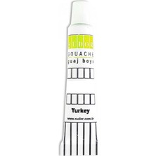 Mbb E-Ticaret Südor Guaj Boya  9 ml Limon Sarı SD550-01-(***12 Adet***)