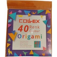Mbb E-Ticaret 3A Ark 1248 Origami Kağıdır 40 Yaprak 15X15 Cm-(***6 Adet***)