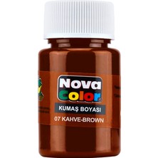 Mbb E-Ticaret Nova Color Kumaş Boyası Kahve NC-165