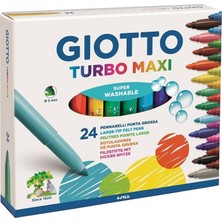 Mbb E-Ticaret Gıotto 455000 Turbo Maxı 24 Renk Keçeli Kalem