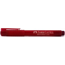 Mbb E-Ticaret Faber 1554 Broadpen Kırmızı Kalem 155421