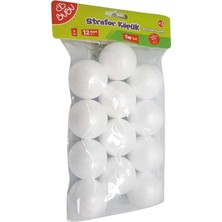 Mbb E-Ticaret Bu-Bu Strafor Köpük Top 5 cm KP0003-(***1 Adet***)