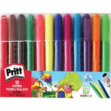 Mbb E-Ticaret Pritt 12 Renk Jumbo Keçeli Kalem 1687975