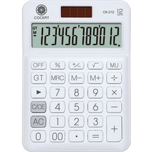 Mbb E-Ticaret Cockpıt CK-212 Hesap Makinesi Küçük Boy