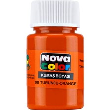 Mbb E-Ticaret Nova Color Kumaş Boyası Turuncu NC-166