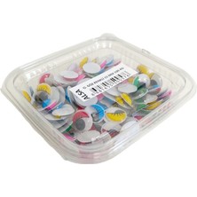 Mbb E-Ticaret Alsa Oynar Göz Renkli 15MM 100'LÜ-(***12 Adet***)